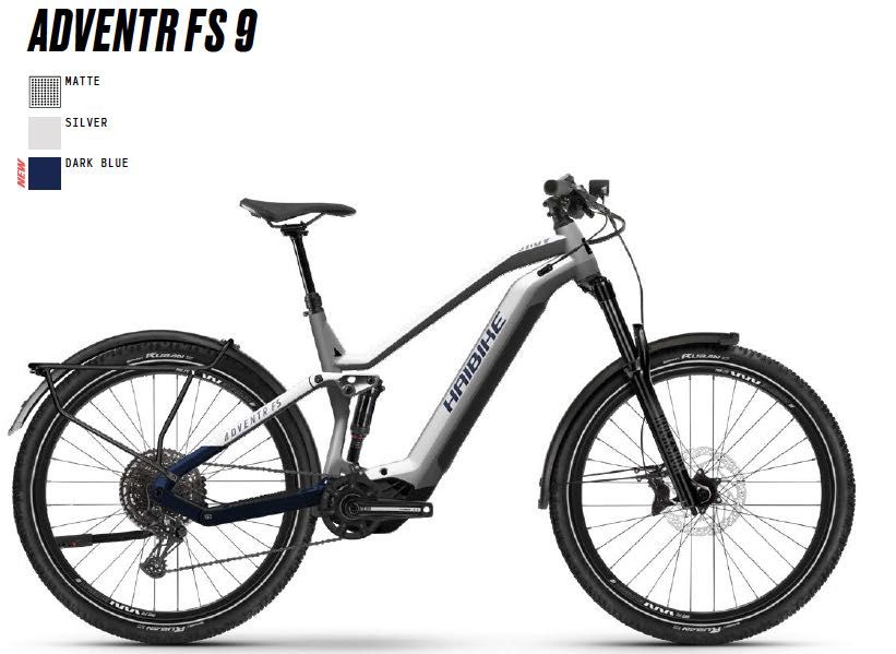 HAIBIKE ADVENTR FS 9 XL 2024 full mtb 140/140mm rockshox MT5 FVAT