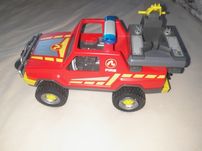straż pożarna playmobil wóz wyciągarka