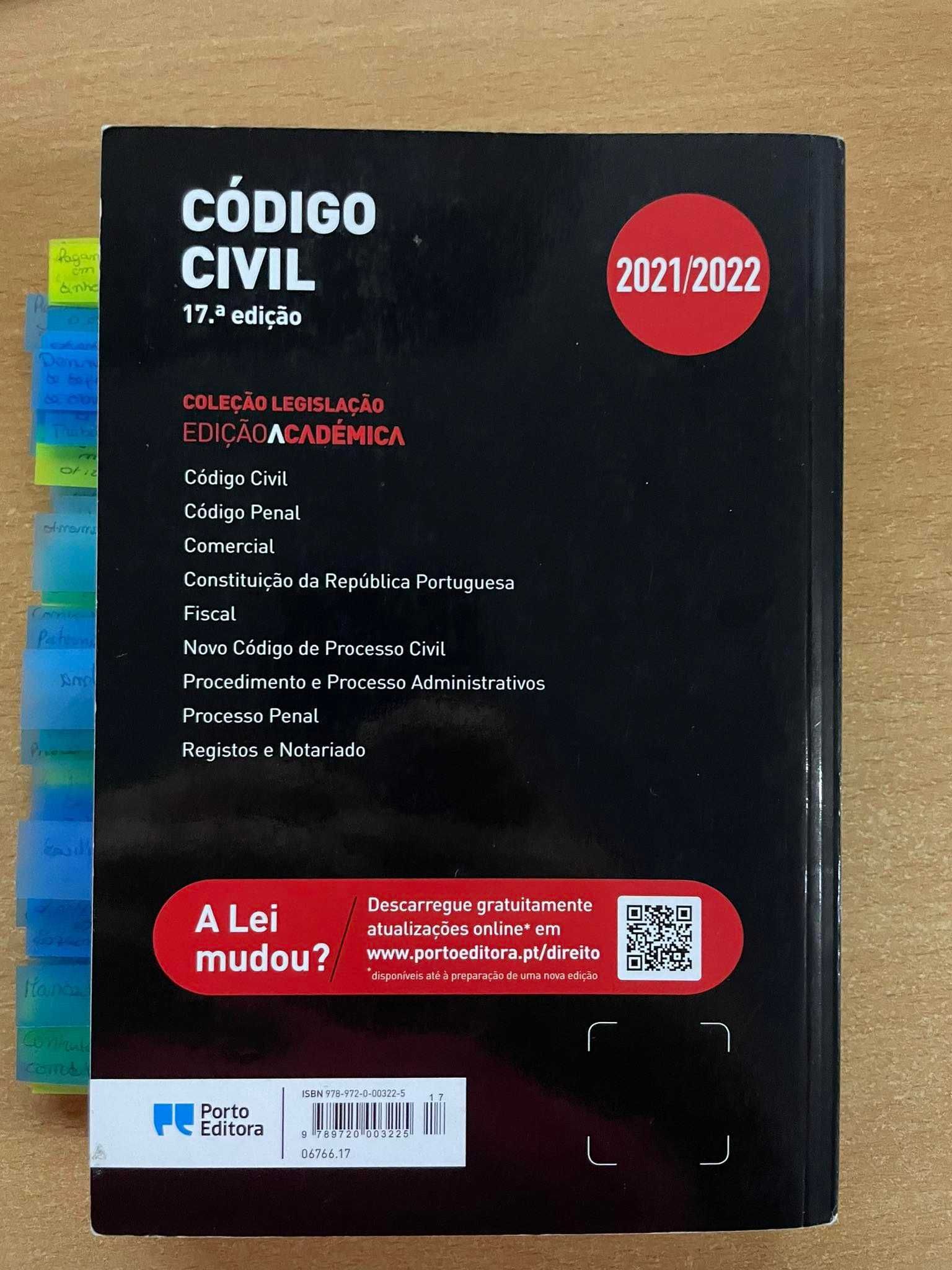 Livro Código Civil (17º edição)