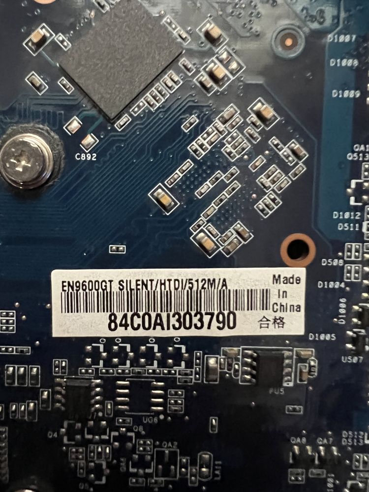 Видеокарта Asus EN 9600GT, 512 Mb