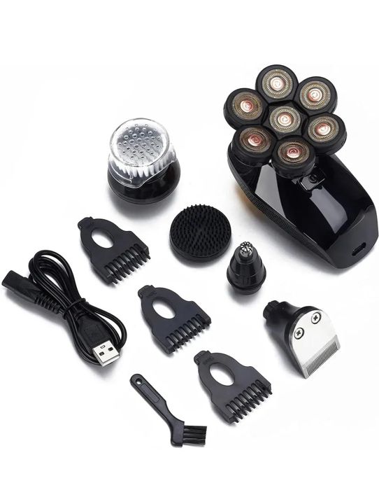 Електрична бритва для чоловіків 5 в 1 Electric Shaver для обличчя ∙