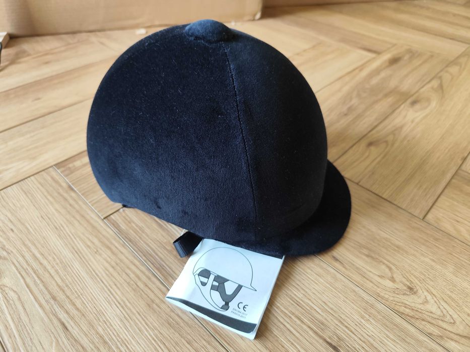 Kask toczek jeździecki do jazdy konnej Decathlon rozm. M Fourganza 140