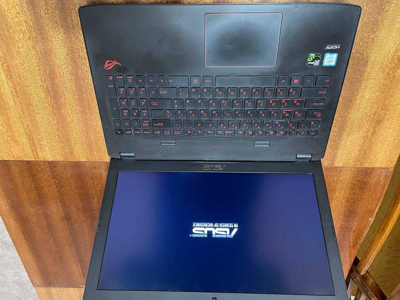 Ігровий ноутбук Asus ROG GL552V