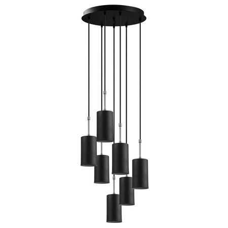 Lampa Daffnia minimalistyczna na okrągłej podsufitce DEL1DCL14-104