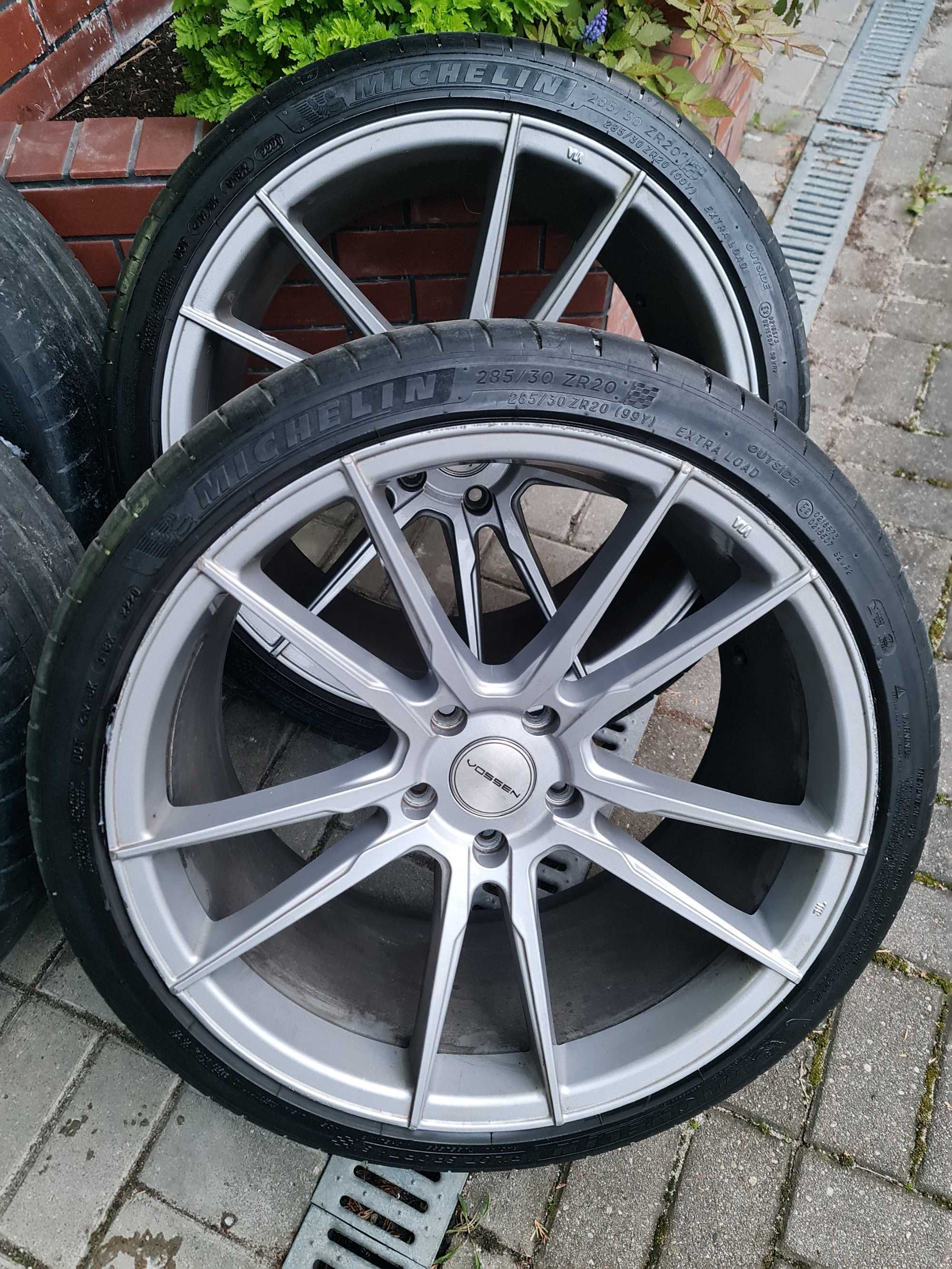 Felgi Vossen 20" + opony Michelin Pilot Sport 4S