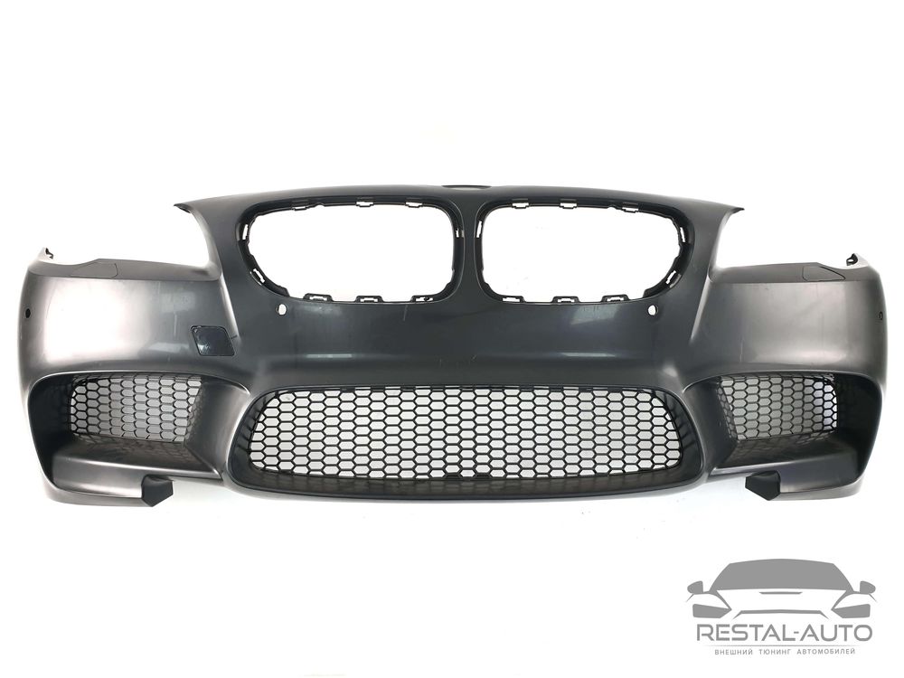 Передний бампер на BMW 5 M5 стиль F10 F11 F18 решетка ноздри бмв