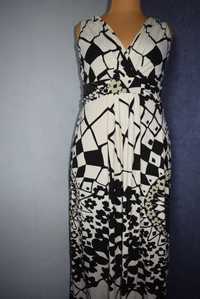 Marks & Spencer Piękna sukienka letnia długa_46