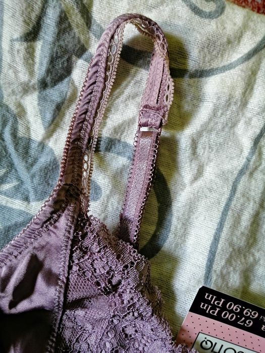 ESOTIQ top koszulka bluzeczka z koronką, Nowa z metką. Xs S