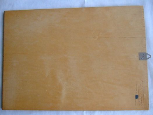Głowa konia - grafika wypalana na drewnie (na sklejce) 21x30 cm PRL