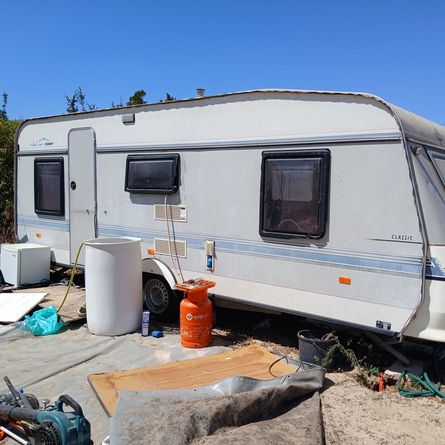 Caravana hobby classic 6 metros