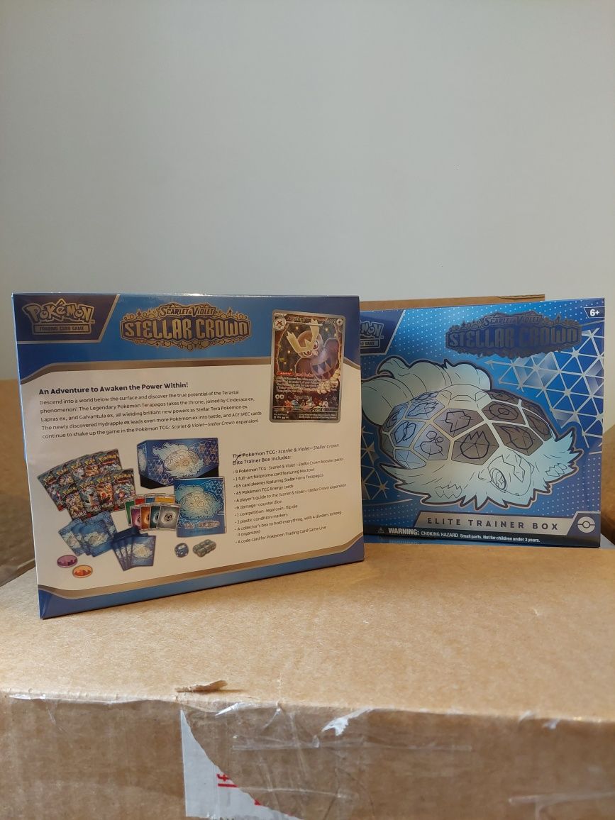 Pokémon Stellar Crown Elite Trainer Box