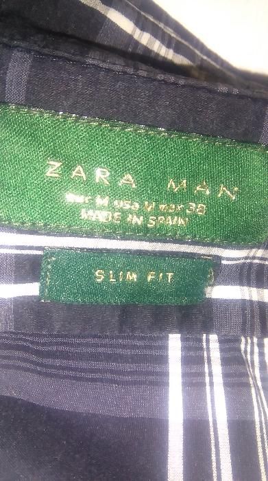 Oryginalna koszula ZARA MAN Slim Fit rozmiar 38/M