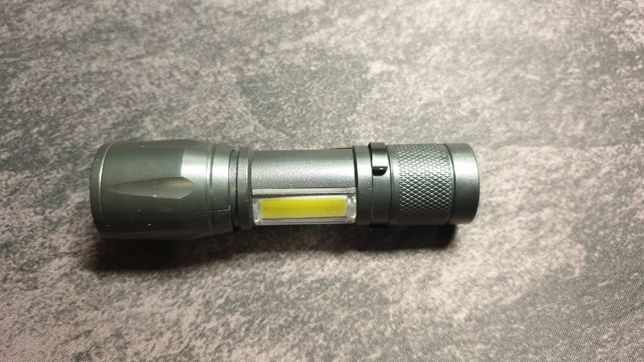 Ліхтарик фонарик USB на акумуляторі