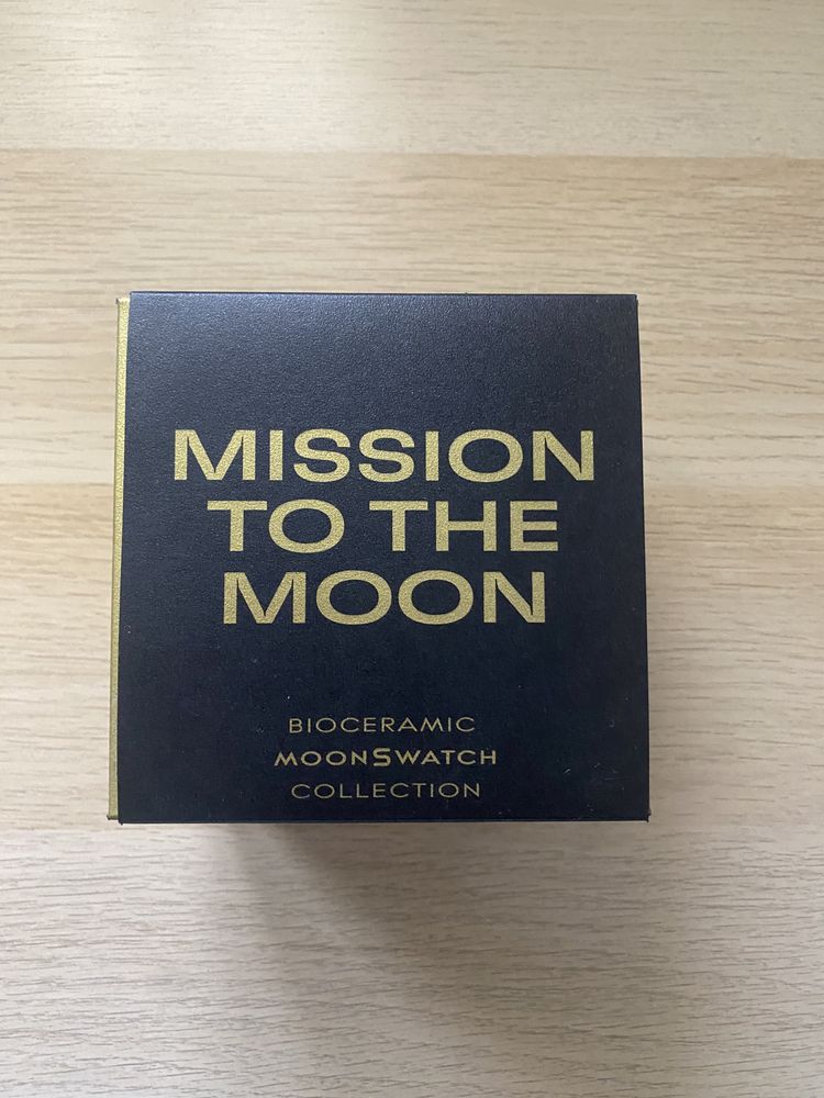 Omega x Swatch Mission to the Moon Moonshine Gold Swiss Lantern