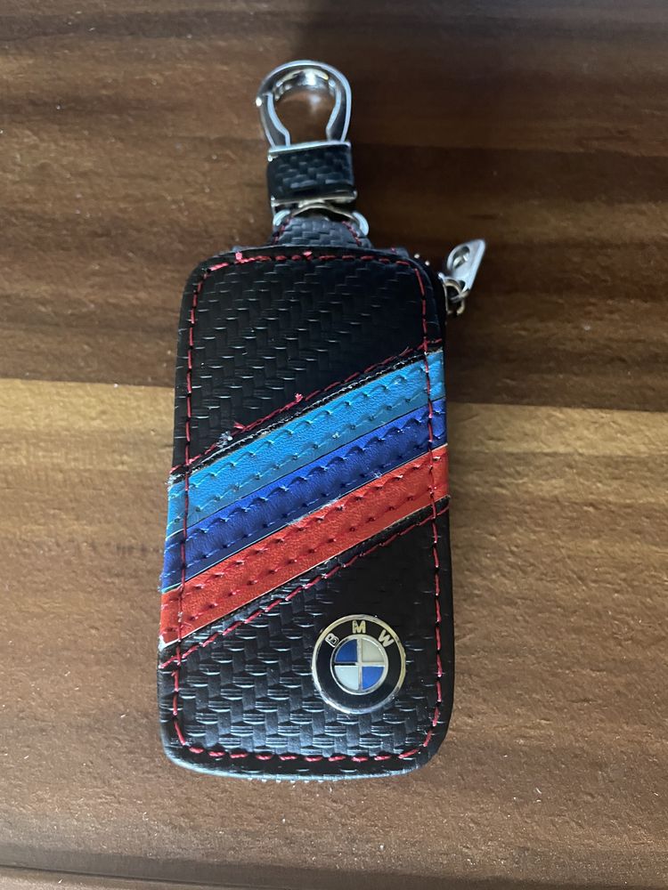 Porta Chaves Bolsa Pele BMW