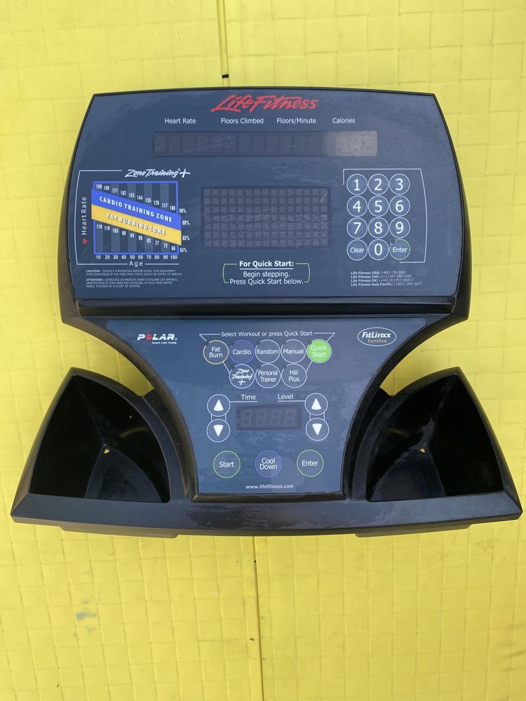 Life Fitness stepper 9500HR Panel steper