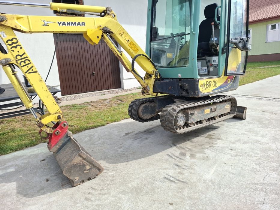 Minikoparka Yanmar SV17 Maszyna Budowlana