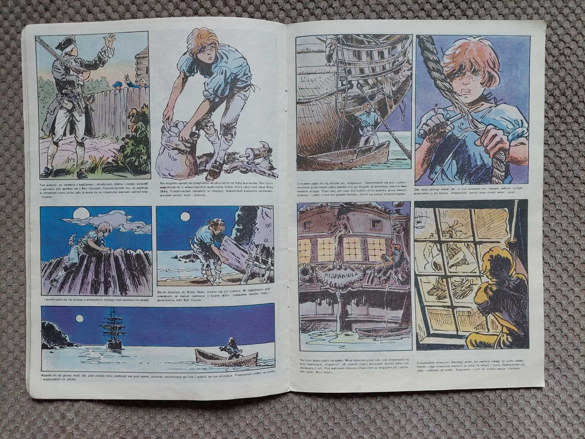 komiks "Wyspa skarbów"