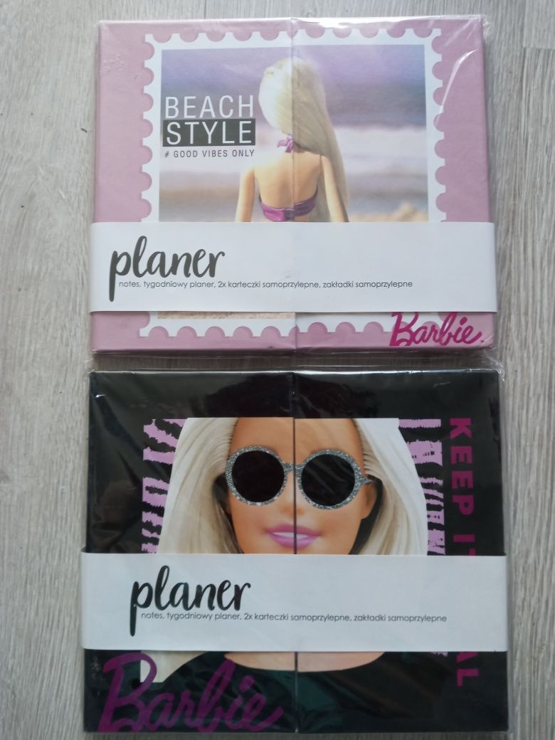 Planer Barbie, notes, tygodniowy planner, karteczki