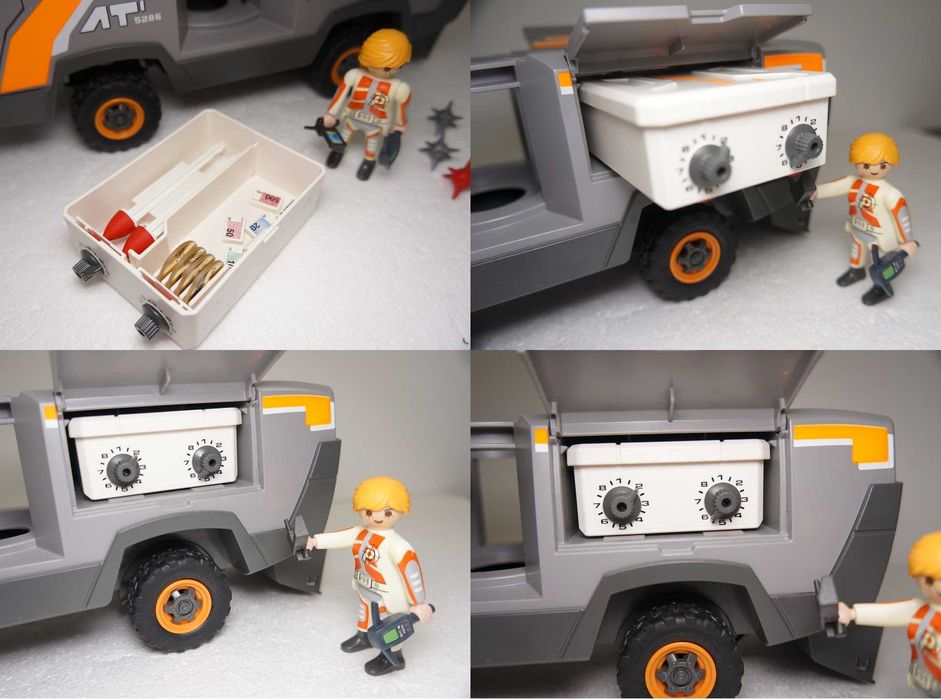 Playmobil 625 Duży Wehikuł Bojowy TOP Agent Playmobile