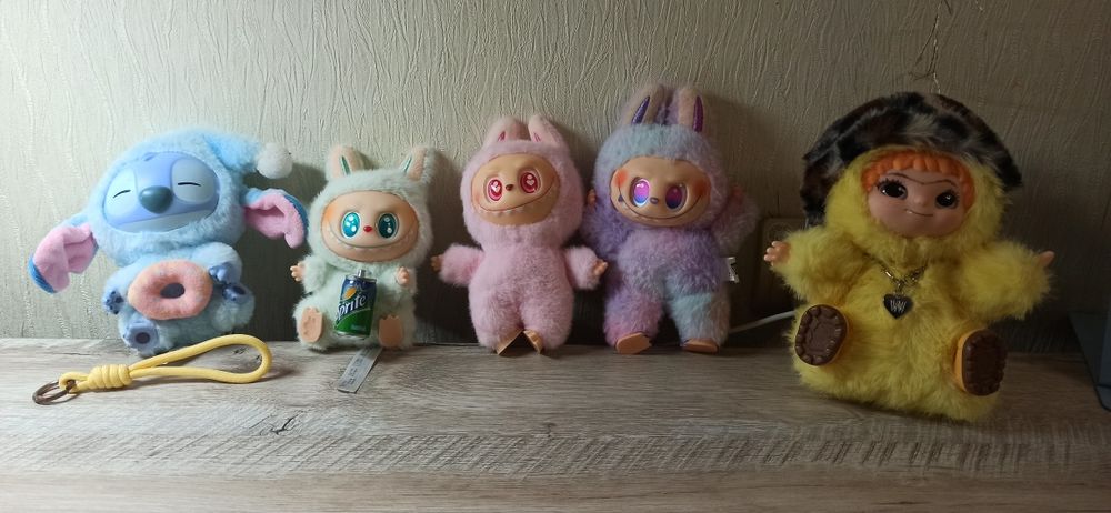 Іграшки лабубу labubu та vacucu