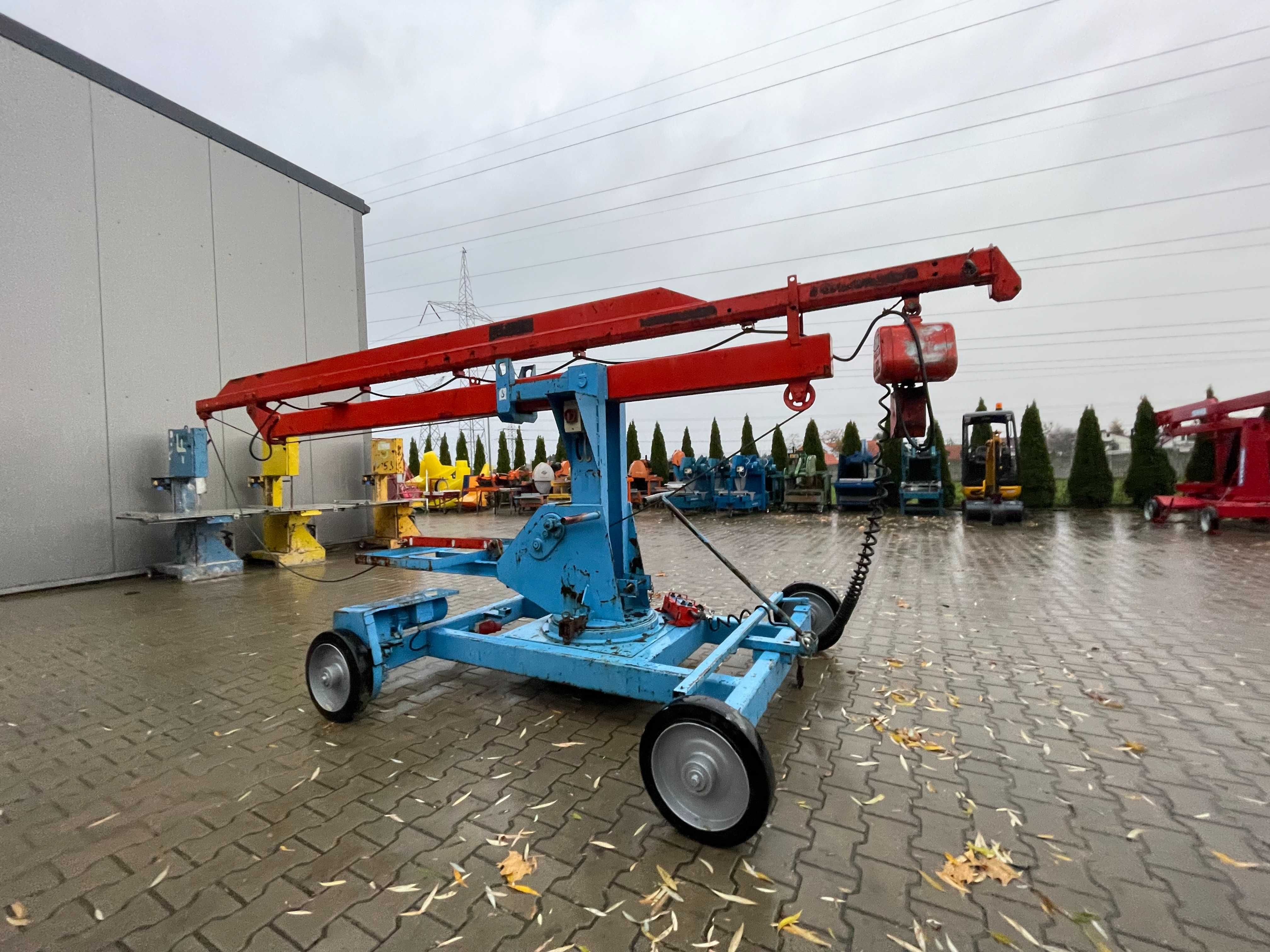Mini Dźwig Żuraw Podnośnik budowlany Steinweg MK 2 Minikran