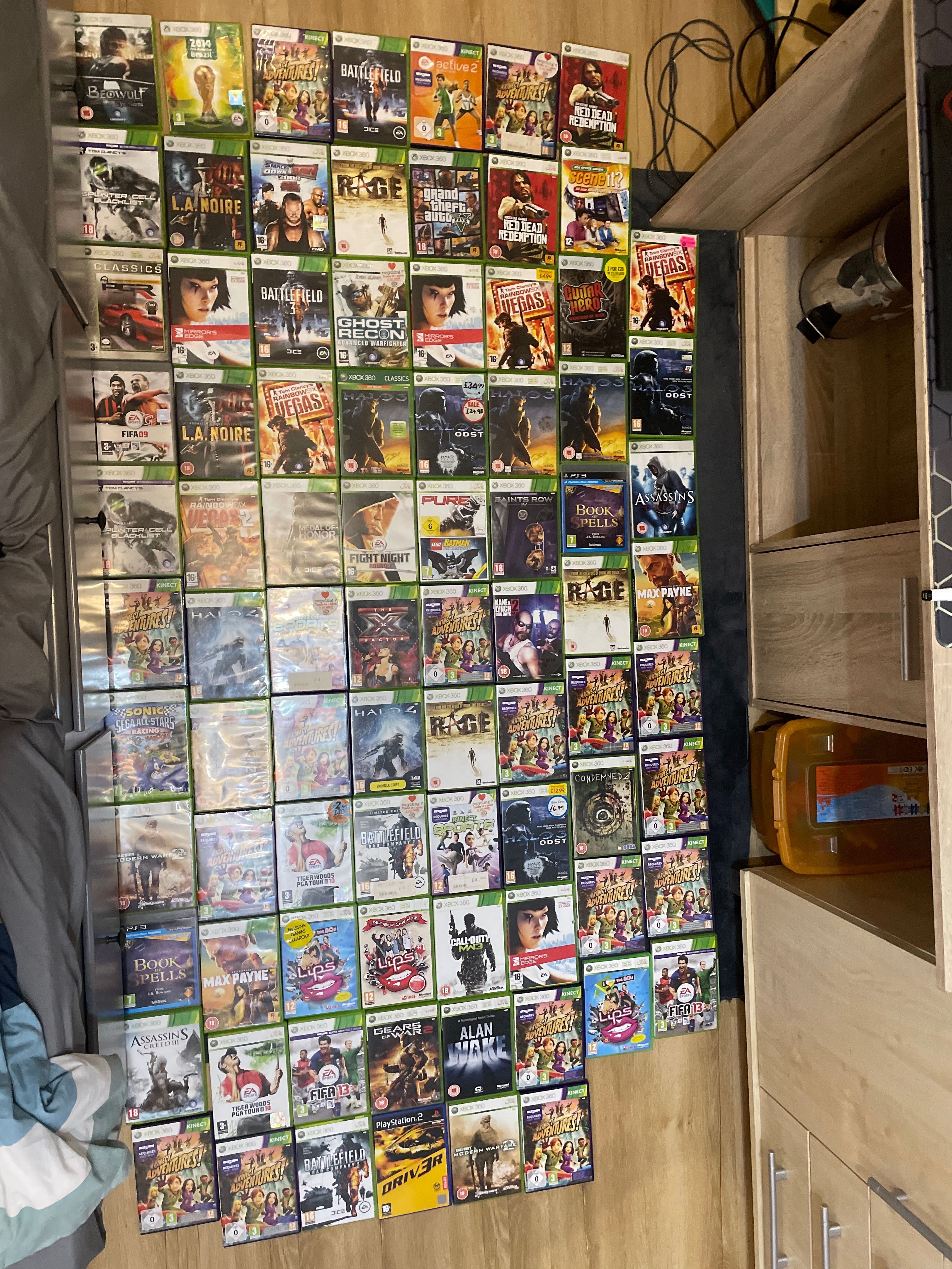 Sprzedam gry na Xbox 360  niektore gry sa ze zwrotow cens pv (sprzeda)