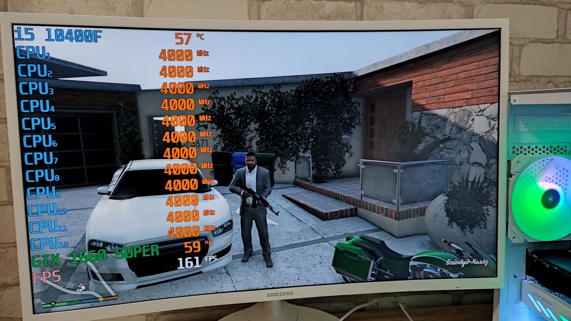 Игровой ПК i5 10400F GTX 1660SUPER CS 2 GTA5 WOT fortnite RUST dota2