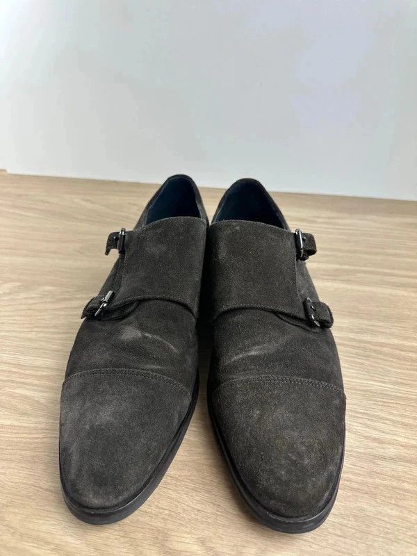 Buty pantofle zamszowe joop ! Brązowe r. 43