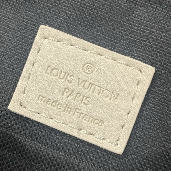 LOUIS VUITTON TRIO 3в1 3v1 messenger сумка мужская кожаная синяя