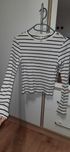 Bluzka crop top sweterek xs/s H&M w paski