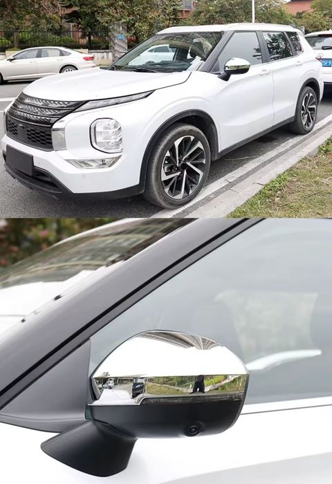 Накладки хром на дзеркала Mitsubishi Outlander 4,