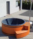 Balia ogrodowa 2m hot tub piec zewnętrzny masaż spa