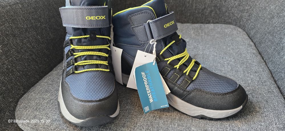Trzewiki śniegowce Geox 38 zimowe chłopak