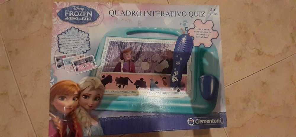 Quadro interativo quiz