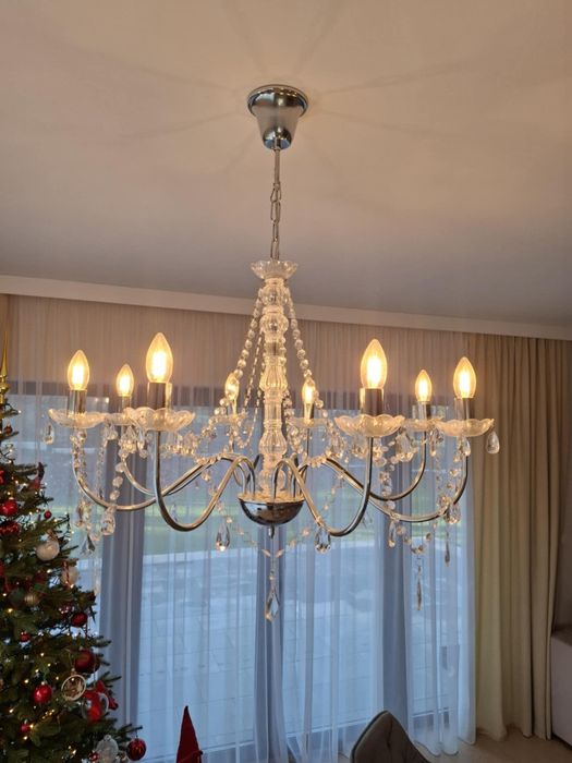 Żyrandol 8ramienny i 12ramienny