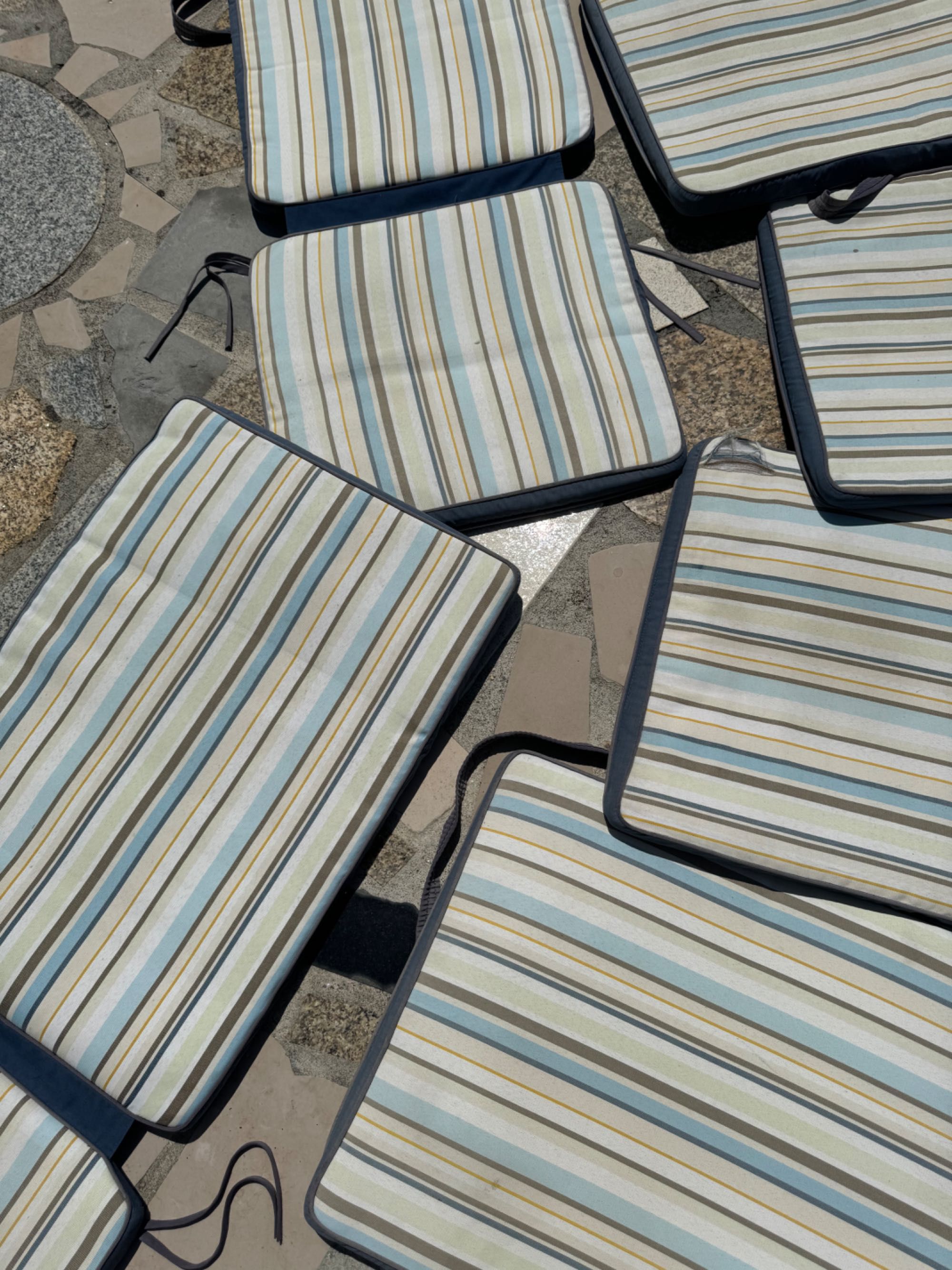 5€ para tudo, Cadeira de Encosto Alto de Jardim x 6
