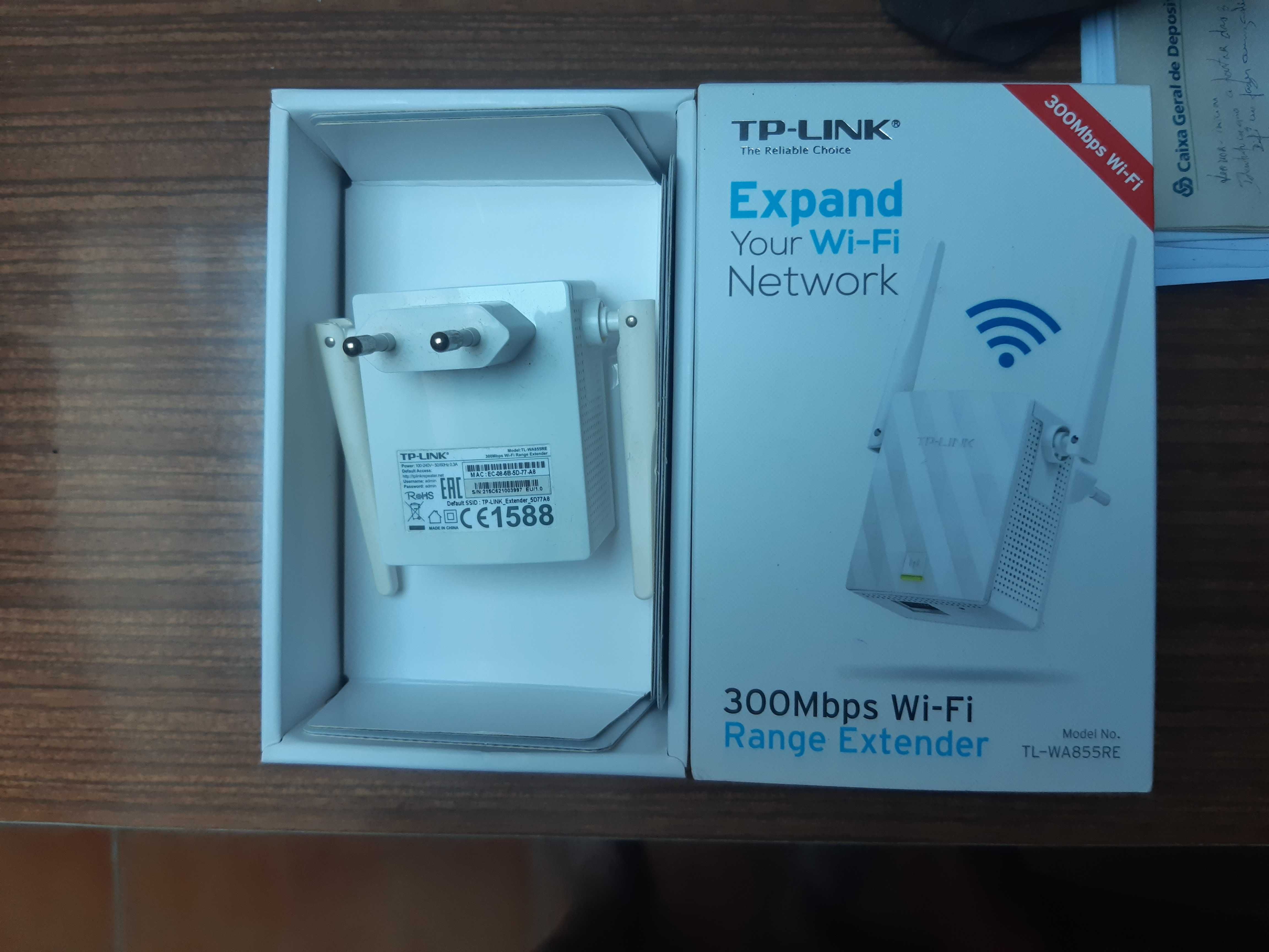 Reapeater Huawei   WS 322 e TP_Link Range extender TL -Wa855RE = 20€