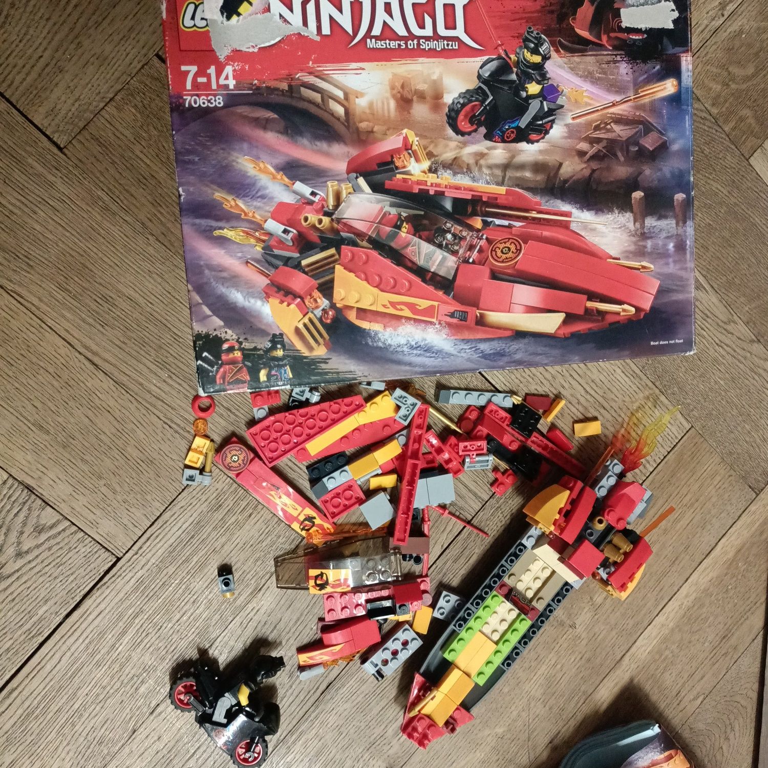 Zestaw klocki LEGO 70638 NINJAGO KATANA V11