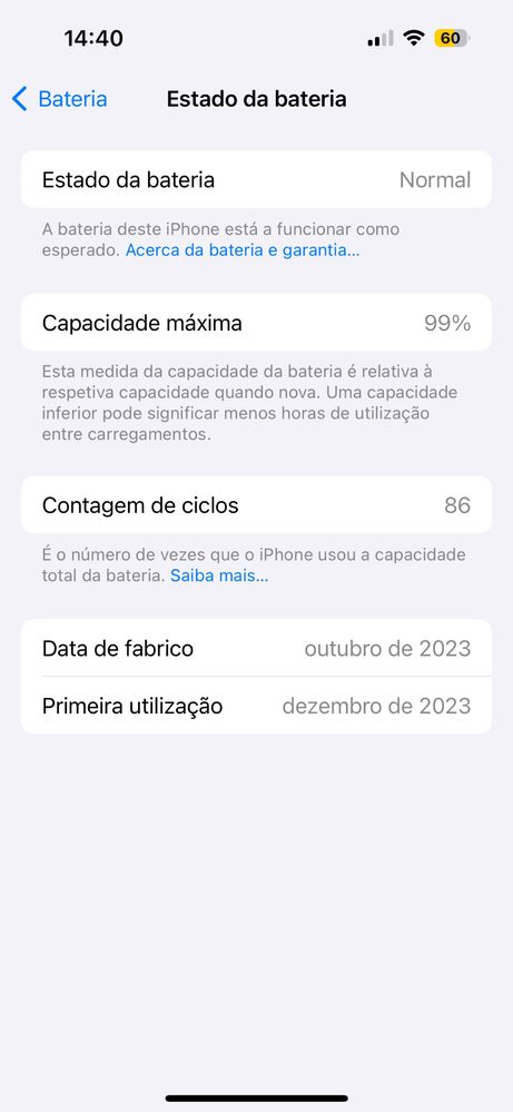 Iphone 15 - Como novo