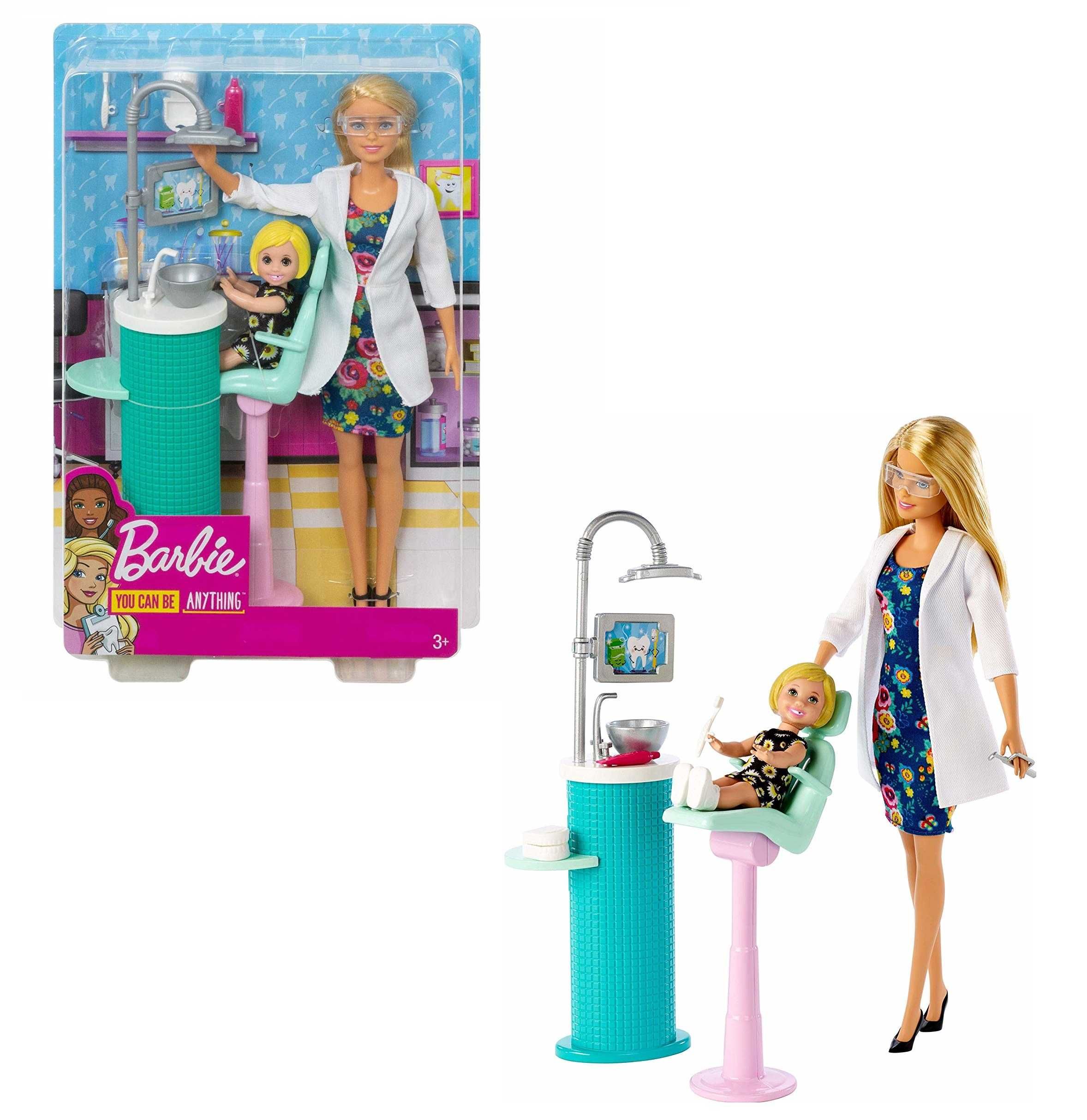 Кукла Барби Купай и играй с животными Barbie Play N Wash Pets