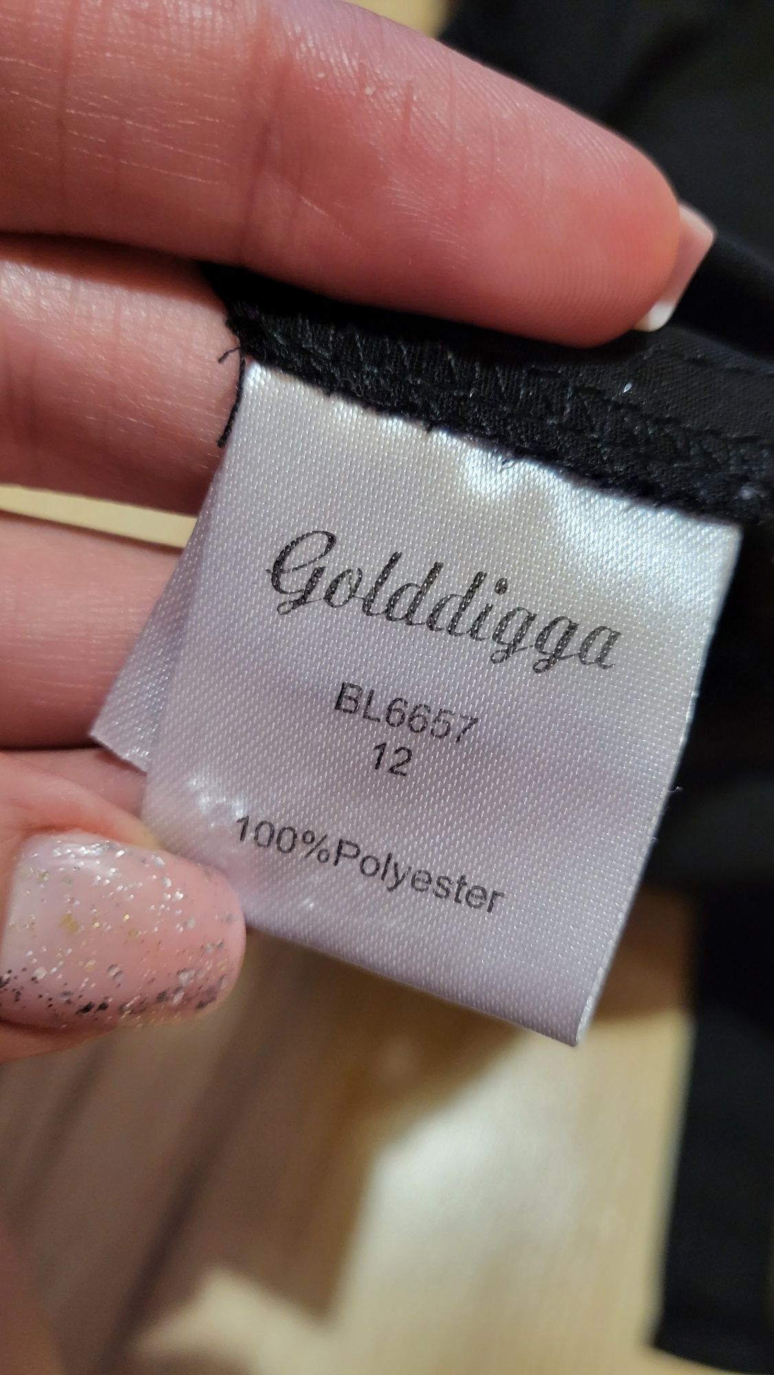 Elegancka bluzka prześwitująca Golddigga 12