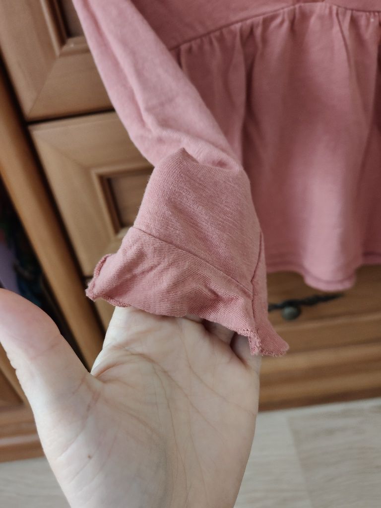 Bluzeczka dziewczęca długi rękaw r.98
