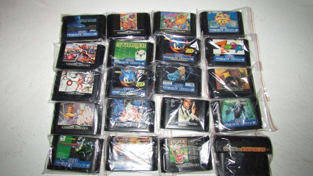 Lote de Cartuchos Sega Mega Drive - Ler Anúncio