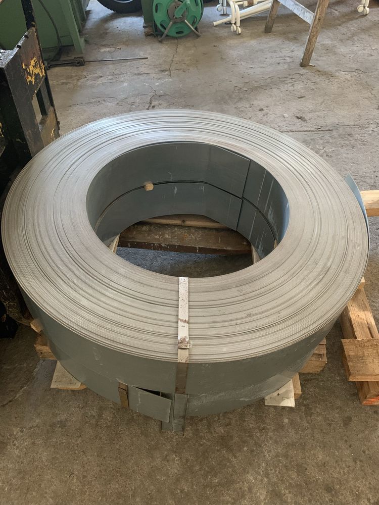 Blacha w kręgu taśma stal ocynk 1.75 x 137mm 495kg