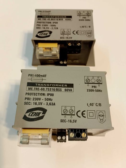 Трансформатор з запобіжником