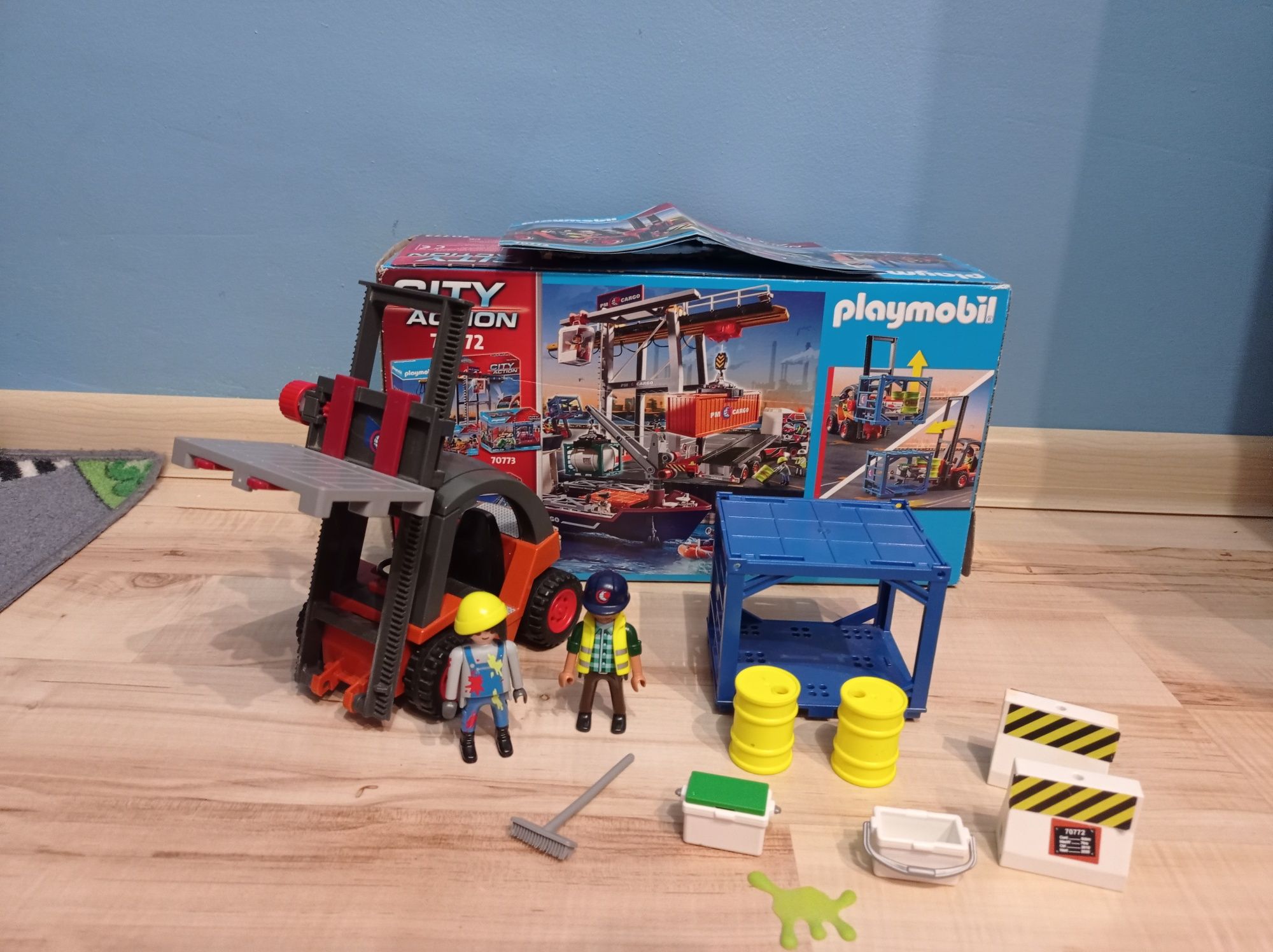 Playmobil wózek widłowy