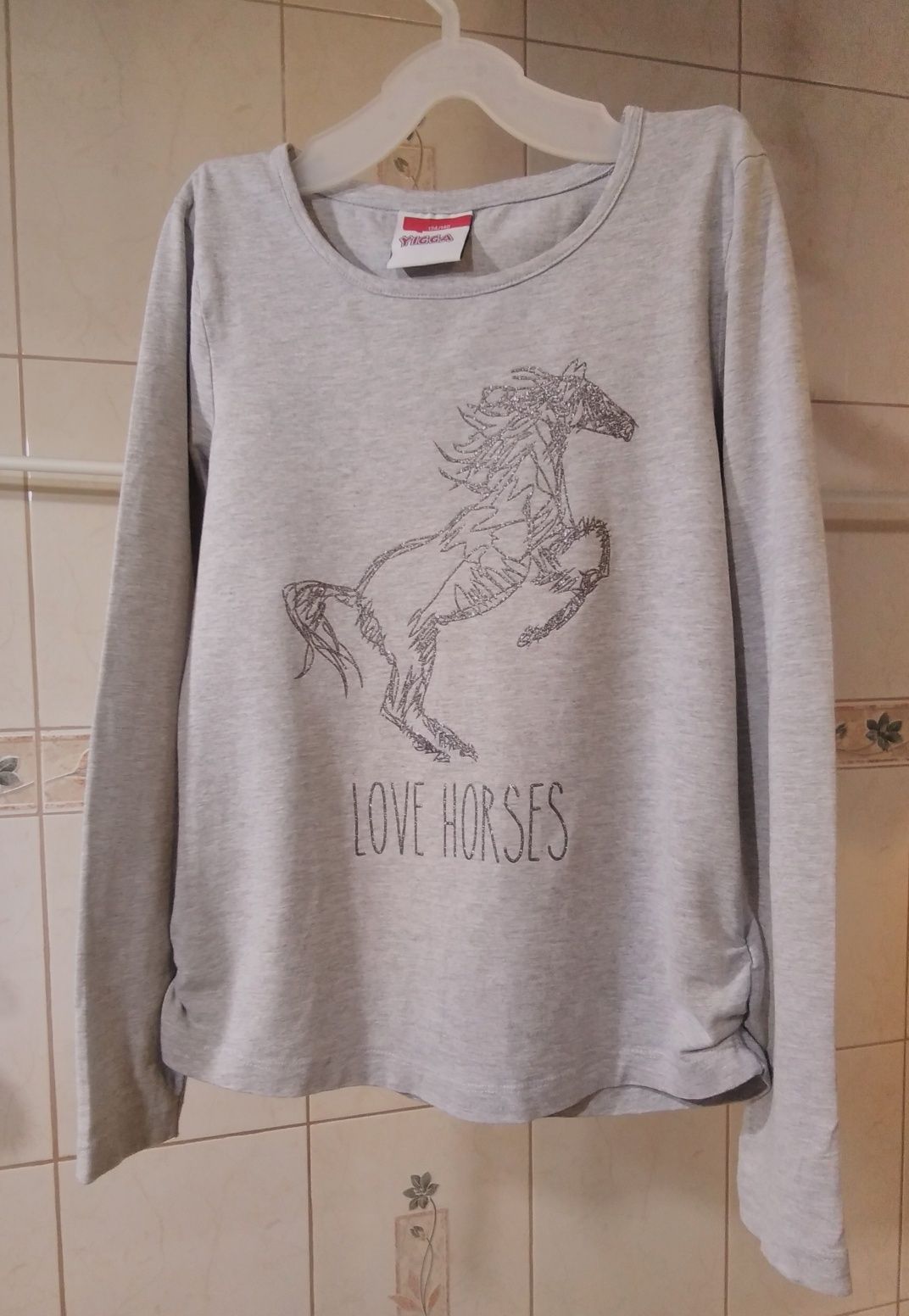 Bluzeczka dziewczęca konik Love Horses rozm.134/140