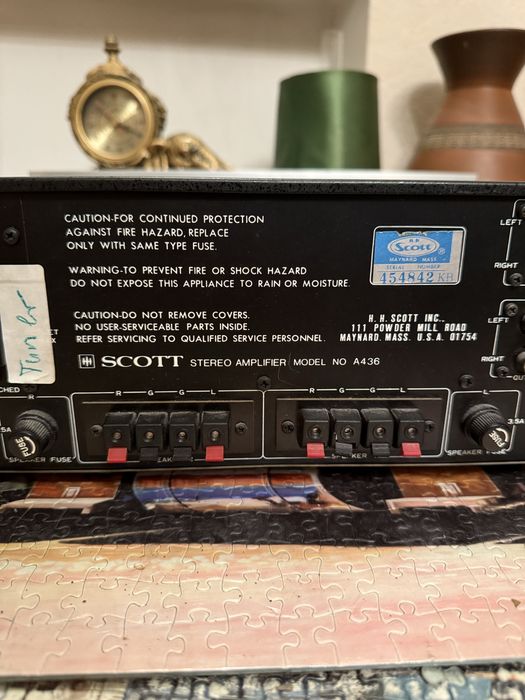Цікавий Стерео Підсилювач SCOTT A-436