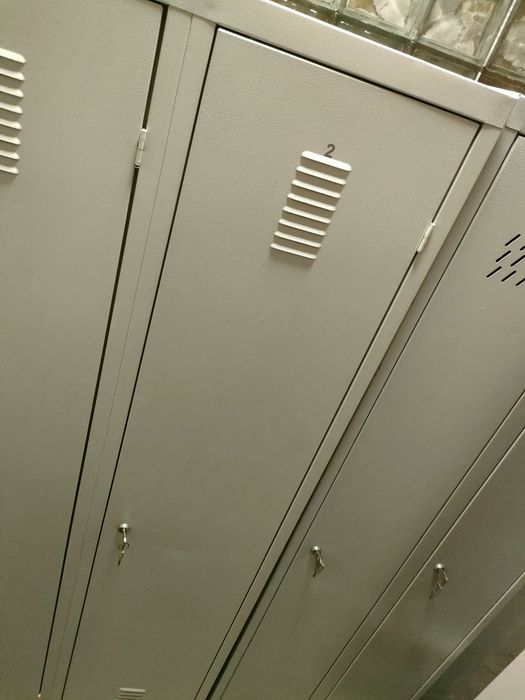 Szafka pracownicza BHP szpind podwójna jak nowa gastronomia